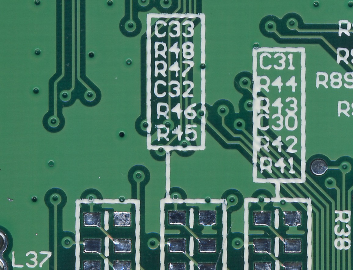 PCB絲印圖